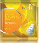 TianDe Intenzivní omlazující maska na obličej a krk Q10 35 g