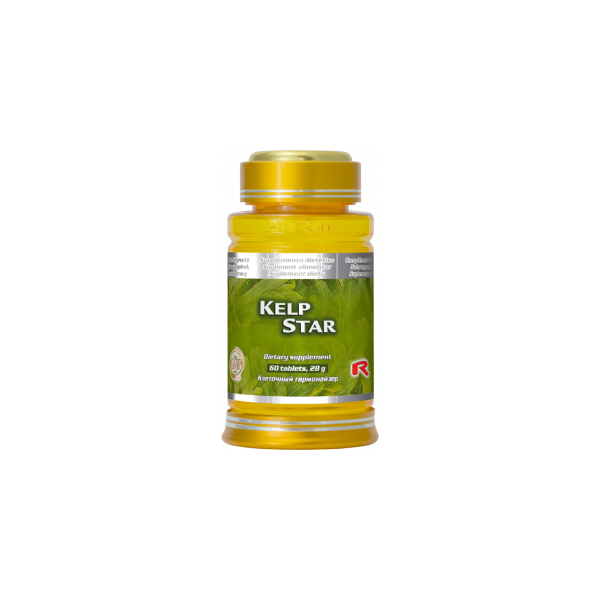 Kelp pro kontrolu tělesné hmotnosti, zlepšuje funkci střevního traktu  a činnost štítné žlázy