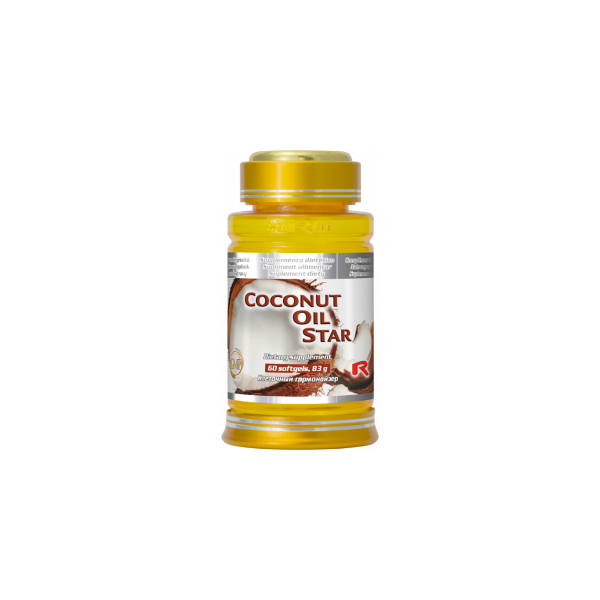 Coconut oil star - rychlý zdroj energie s nižší energetickou hodnotu oproti ostatním tukům