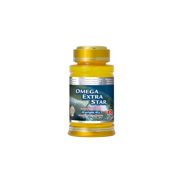 Extra silná omega -3 s DHA pro normální činnost mozku a zraku, EPA na normální funkci srdce