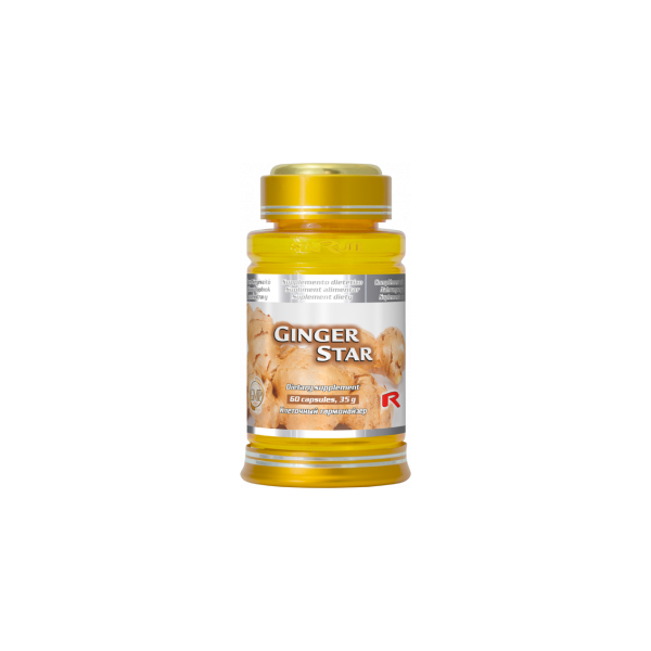 Ginger star podpora trávení, správný metabolismus sacharidů